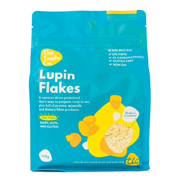 The Lupin Co . Lupin Protein Flakes 400g