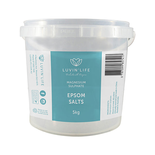 Luvin Life Luvin' Life Epsom Salts Magnesium Sulphate 5kg