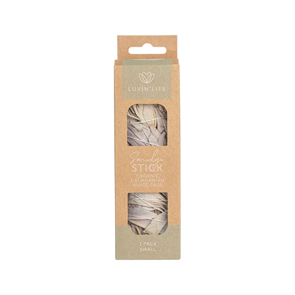 Luvin Life Luvin' Life Organic Californian White Sage Smudge Stick Small (approx 16cm)