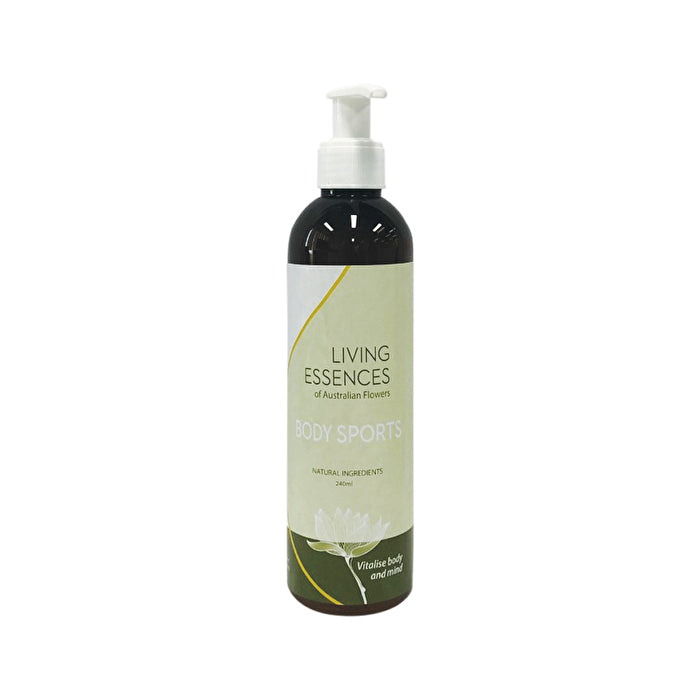 Living Essences of Australia Body Sports Lotion 240ml