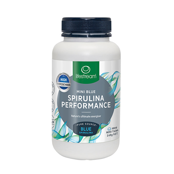 LifeStream Spirulina Performance Mini Blue Mini Tab 1000t