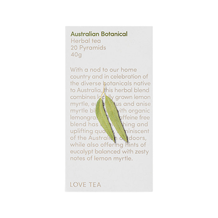 Love Tea Australian Botanical Tea x 20 Pyramids