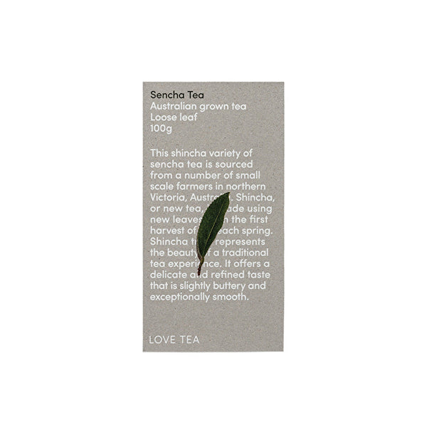 Love Tea Australian Sencha Tea Loose Leaf 100g