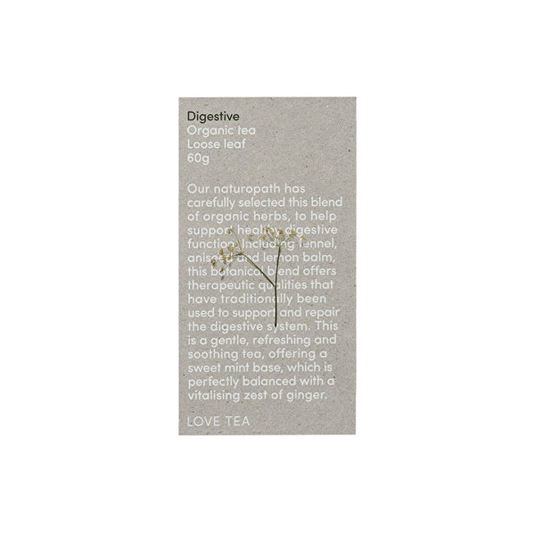 Love Tea Organic Digestive Tea Loose Leaf 60g