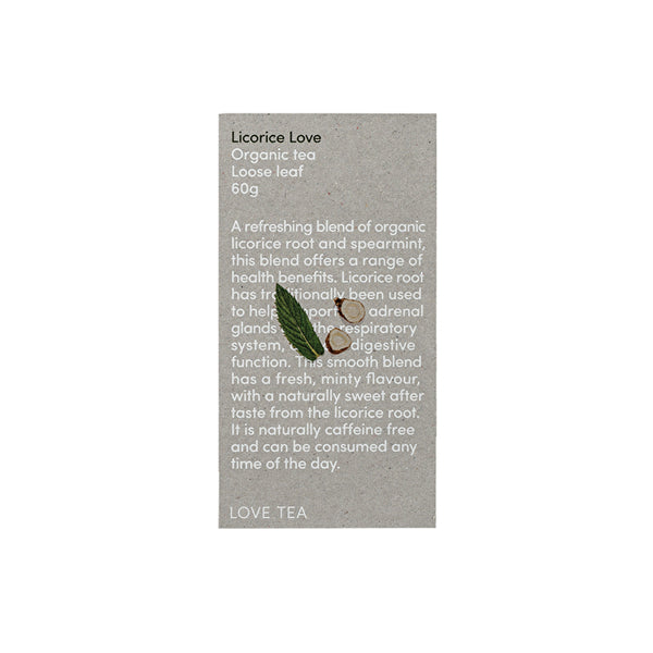Love Tea Organic Yerba Mate Tea Loose Leaf 60g