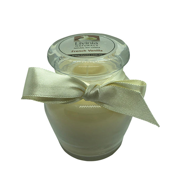 Livinia Natural Livinia Soy Candle Honey Pot French Vanilla Fragrance Oil