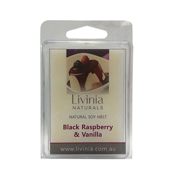 Livinia Natural s Soy Melts Fragrance Oils Black Raspberry & Vanilla