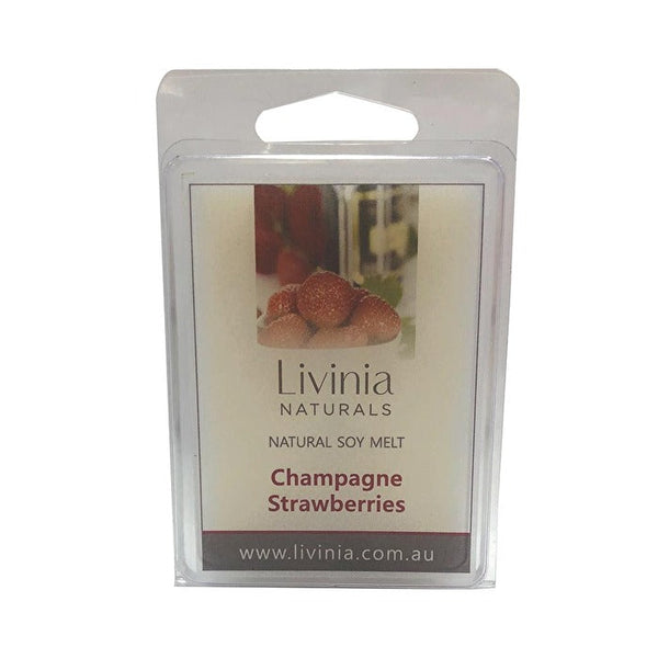 Livinia Natural s Soy Melts Fragrance Oils Champagne Strawberries