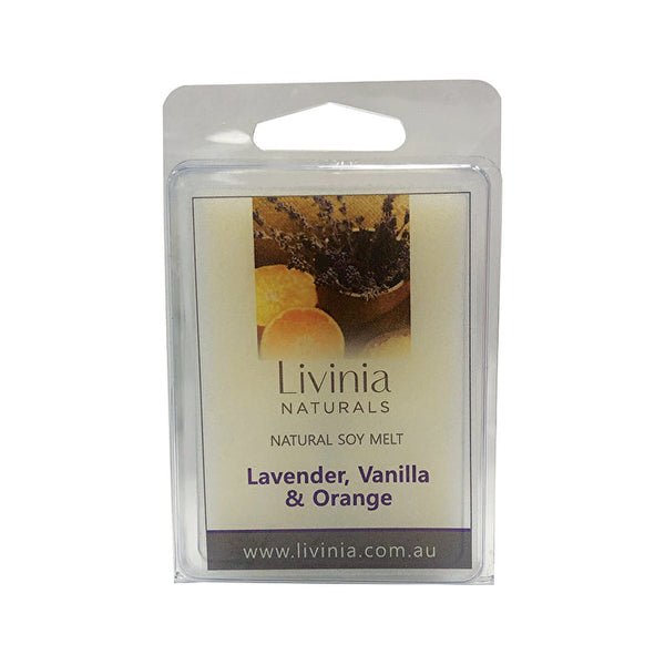 Livinia Natural s Soy Melts Fragrance Oils Lavender, Vanilla & Orange