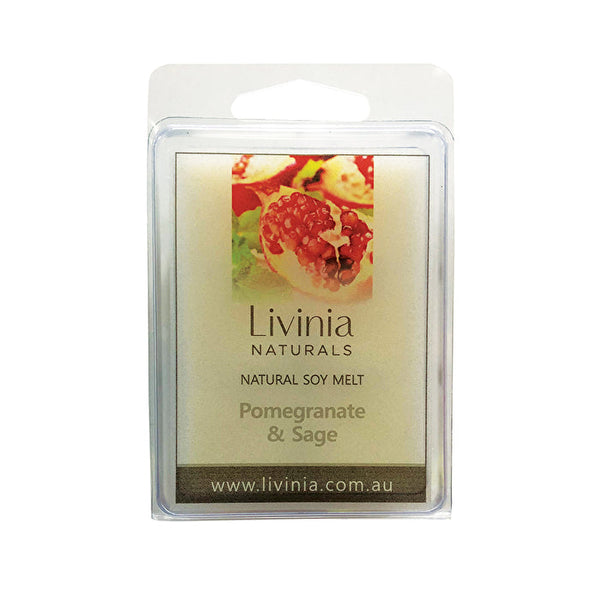 Livinia Natural s Soy Melts Fragrance Oils Pomegranate & Sage