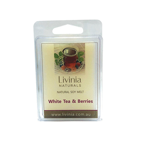 Livinia Natural s Soy Melts Fragrance Oils White Tea & Berries