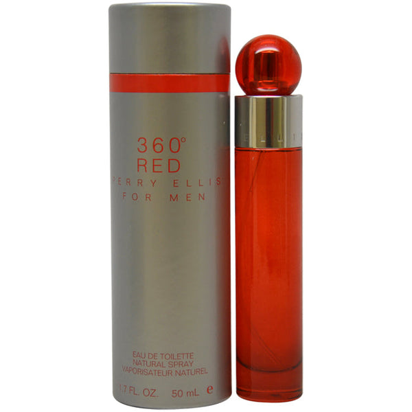 Perry Ellis 360 Red by Perry Ellis for Men - 1.7 oz EDT Spray