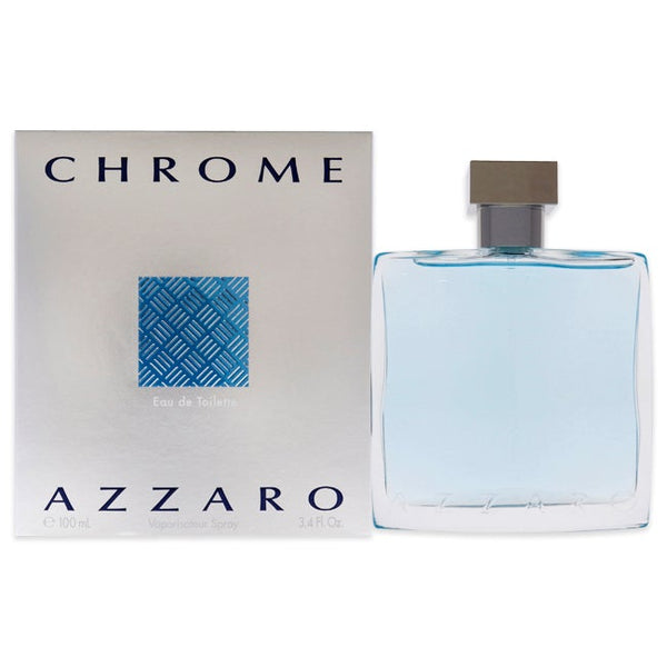 Azzaro Chrome by Azzaro for Men - 3.4 oz EDT Spray