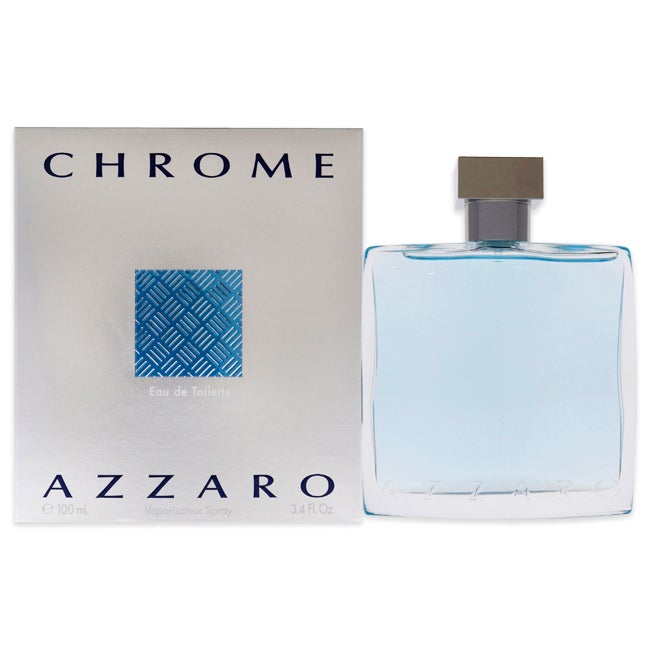 Azzaro Chrome by Azzaro for Men - 3.4 oz EDT Spray