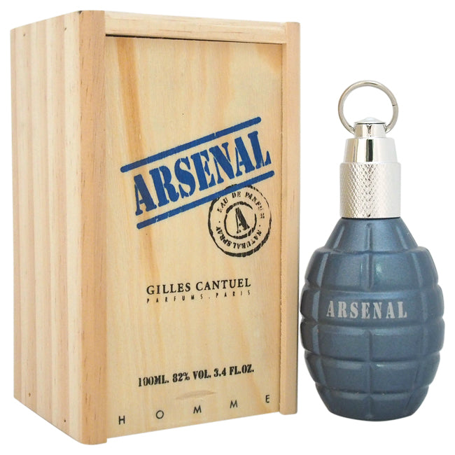 Gilles Cantuel Arsenal Blue by Gilles Cantuel for Men - 3.4 oz EDP Spray