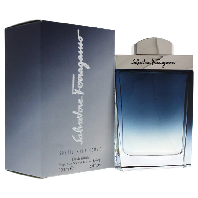 Salvatore Ferragamo Subtil by Salvatore Ferragamo for Men - 3.4 oz EDT Spray