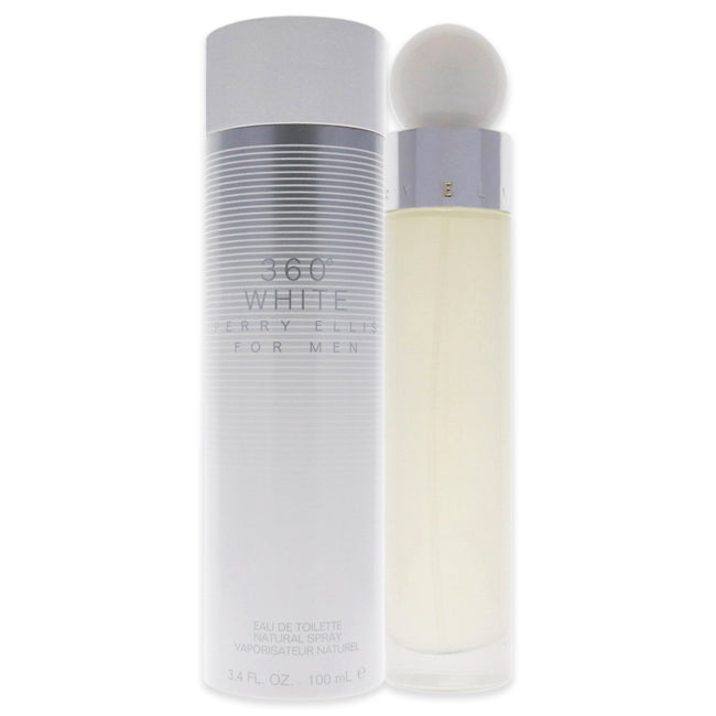 Perry Ellis 360 White by Perry Ellis for Men - 3.4 oz EDT Spray