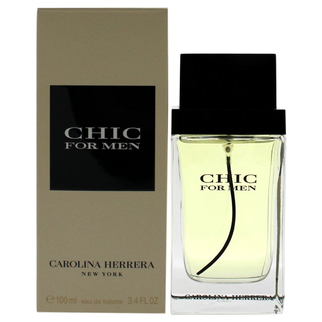 Carolina Herrera Chic by Carolina Herrera for Men - 3.4 oz EDT Spray