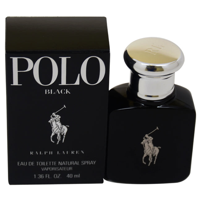 Ralph Lauren Polo Black by Ralph Lauren for Men - 1.3 oz EDT Spray