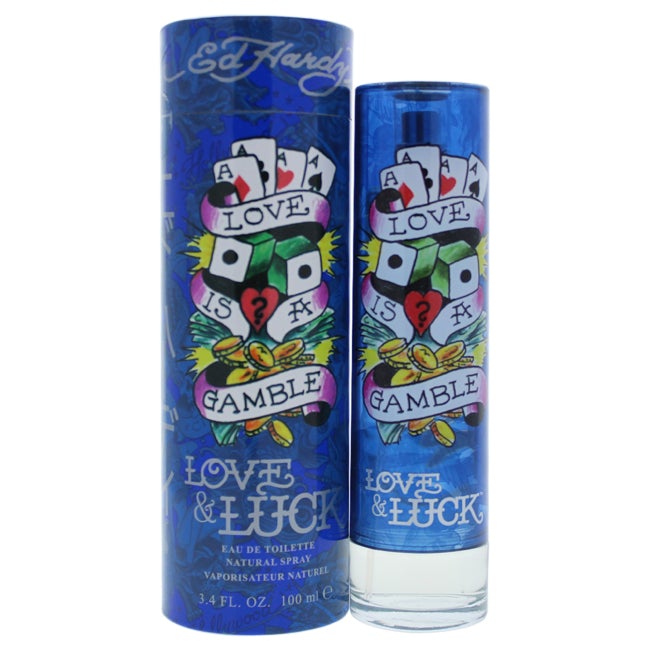 Christian Audigier Ed Hardy Love & Luck by Christian Audigier for Men - 3.4 oz EDT Spray