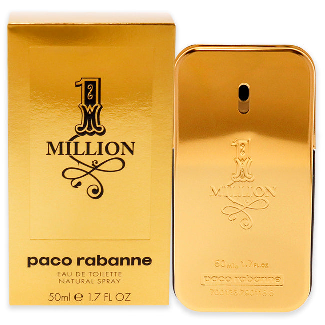 Paco Rabanne 1 Million by Paco Rabanne for Men - 1.7 oz EDT Spray