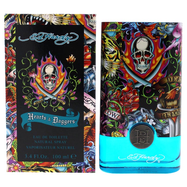 Christian Audigier Ed Hardy Hearts & Daggers by Christian Audigier for Men - 3.4 oz EDT Spray