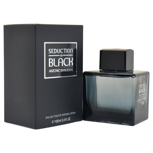 Antonio Banderas Seduction In Black by Antonio Banderas for Men - 3.4 oz EDT Spray