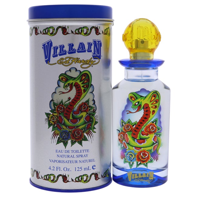 Ed Hardy Ed Hardy Villain by Ed Hardy for Men - 4.2 oz EDT Spray