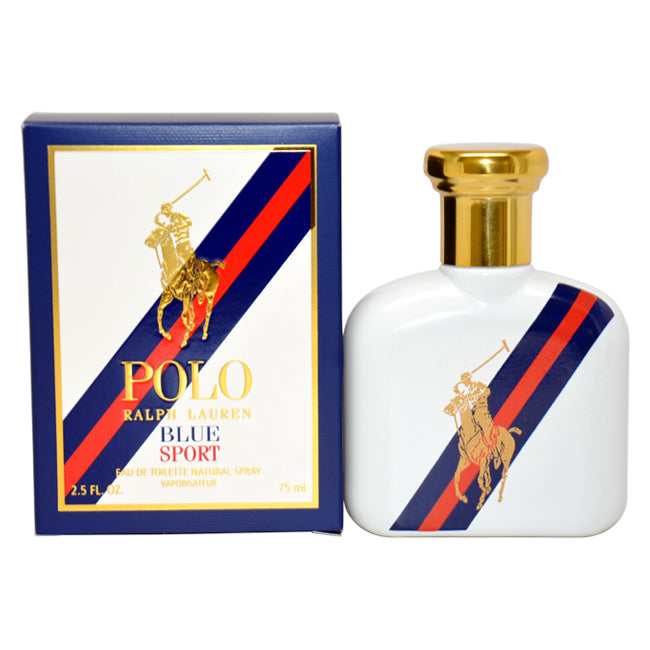 Ralph Lauren Polo Blue Sport by Ralph Lauren for Men - 2.5 oz EDT Spray