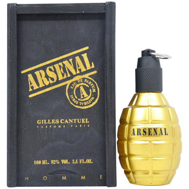 Gilles Cantuel Arsenal Gold by Gilles Cantuel for Men - 3.4 oz EDP Spray