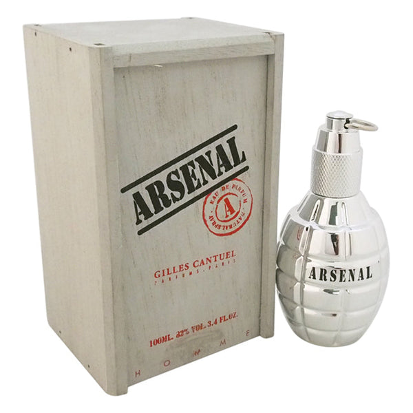 Gilles Cantuel Arsenal Platinum by Gilles Cantuel for Men - 3.4 oz EDP Spray