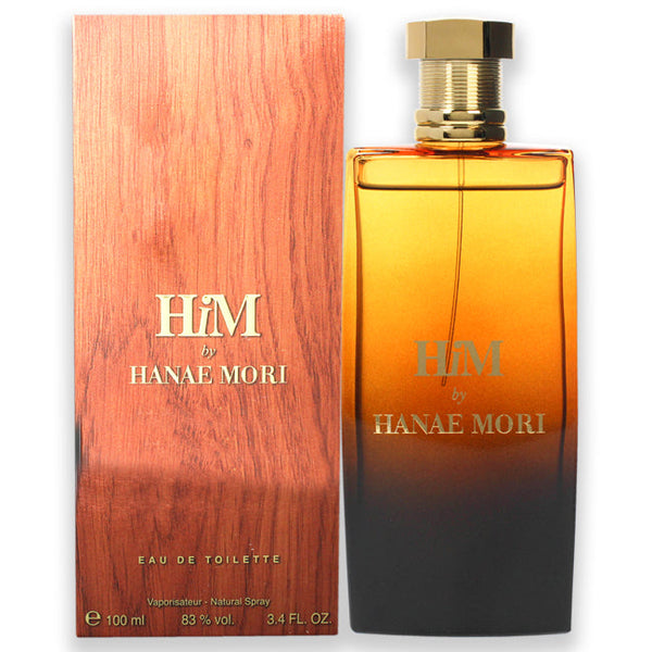 Hanae Mori Him by Hanae Mori for Men - 3.4 oz EDT Spray