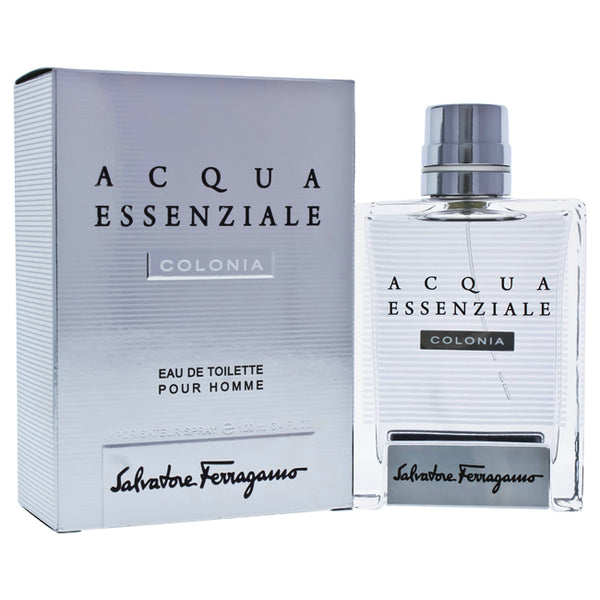 Salvatore Ferragamo Acqua Essenziale Colonia by Salvatore Ferragamo for Men - 3.4 oz EDT Spray