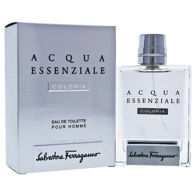 Salvatore Ferragamo Acqua Essenziale Colonia by Salvatore Ferragamo for Men - 3.4 oz EDT Spray