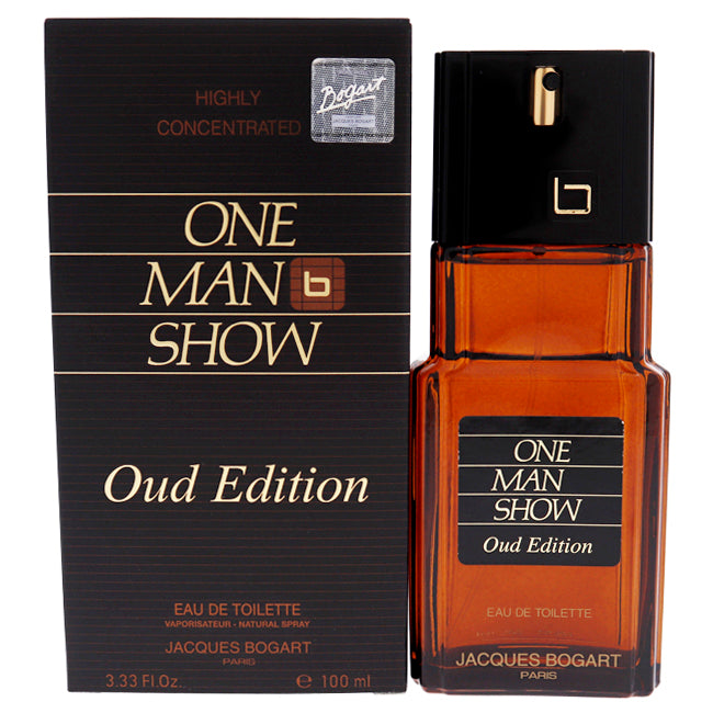 Jacques Bogart One Man Show by Jacques Bogart for Men - 3.33 oz EDT Spray (Oud Edition)