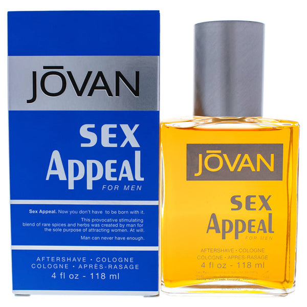 Coty Jovan Sex Appeal by Coty for Men oz After Shave Splash