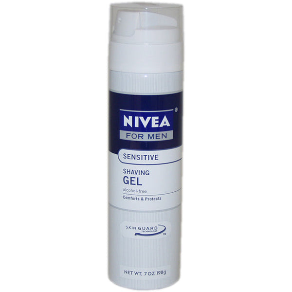 Nivea Sensitive Shaving Gel by Nivea for Men - 7 oz Shaving Gel