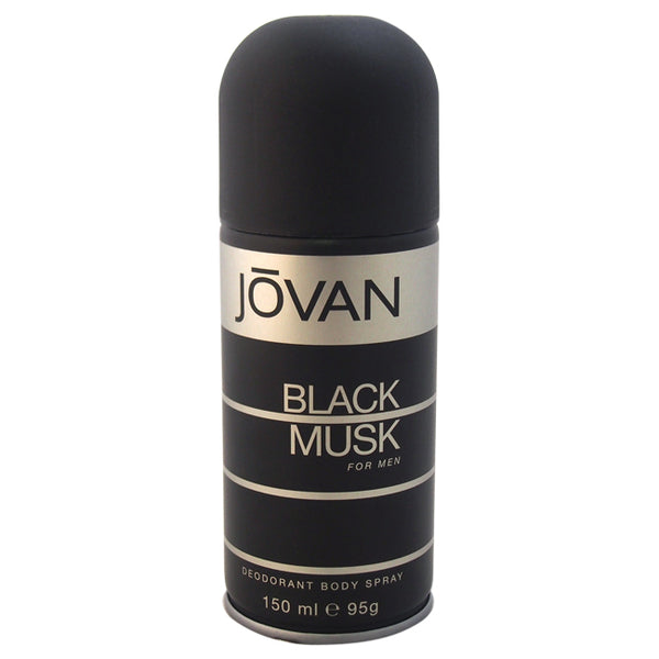 Jovan Jovan Black Musk by Jovan for Men - 5 oz Deodorant Body Spray