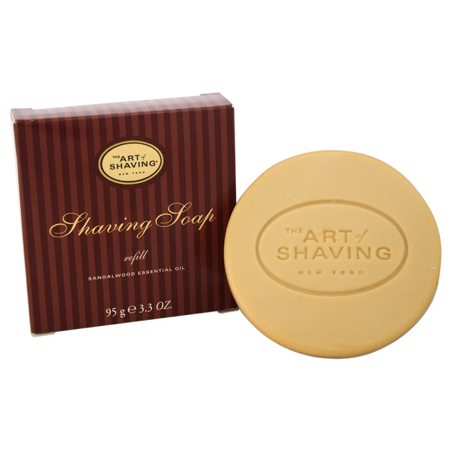 The Art of Shaving Shaving Soap Refill - Sandalwood by The Art of Shaving for Men - 3.3 oz Shaving Soap