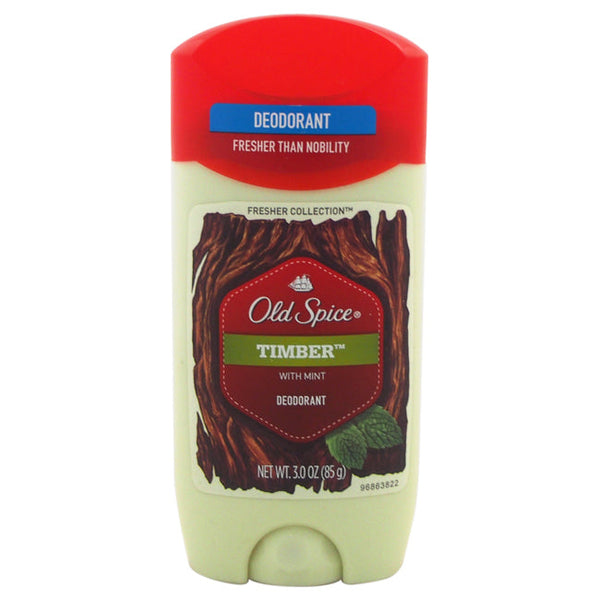 Old Spice Timber Fresher Collection Deodorant by Old Spice for Men - 3 oz Deodorant Stick