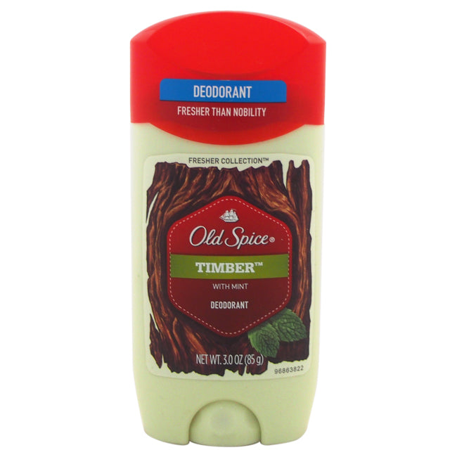 Old Spice Timber Fresher Collection Deodorant by Old Spice for Men - 3 oz Deodorant Stick