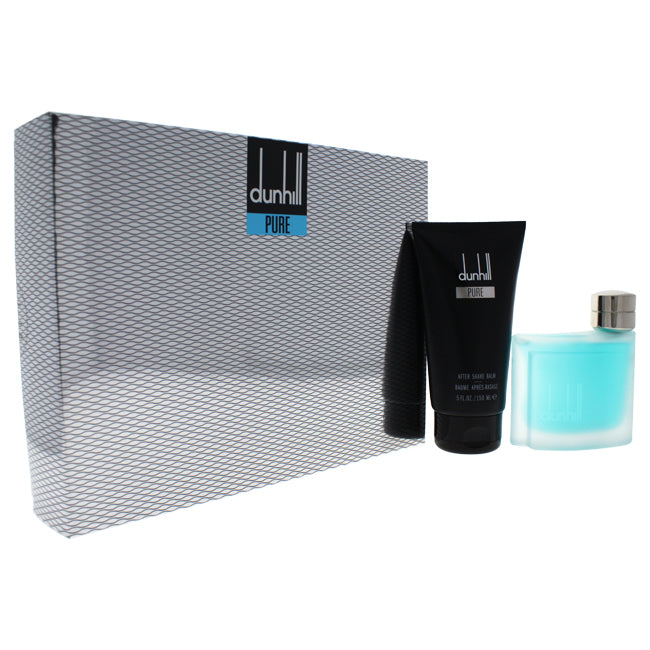 Alfred Dunhill Dunhill Pure by Alfred Dunhill for Men - 2 Pc Gift Set 2.5oz EDT Spray, 5oz After Shave Balm