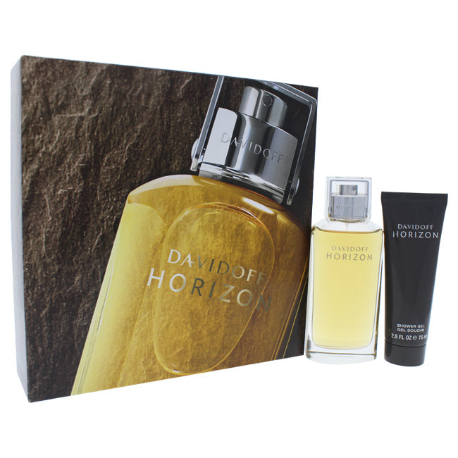 Davidoff Horizon by Davidoff for Men - 2 Pc Gift Set 4.2oz EDT Spray, 2.5oz Shower Gel