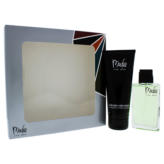 Bob Mackie Mackie by Bob Mackie for Men - 2 Pc Gift Set 3.4oz EDT Spray, 6.7oz Hair & Body Wash