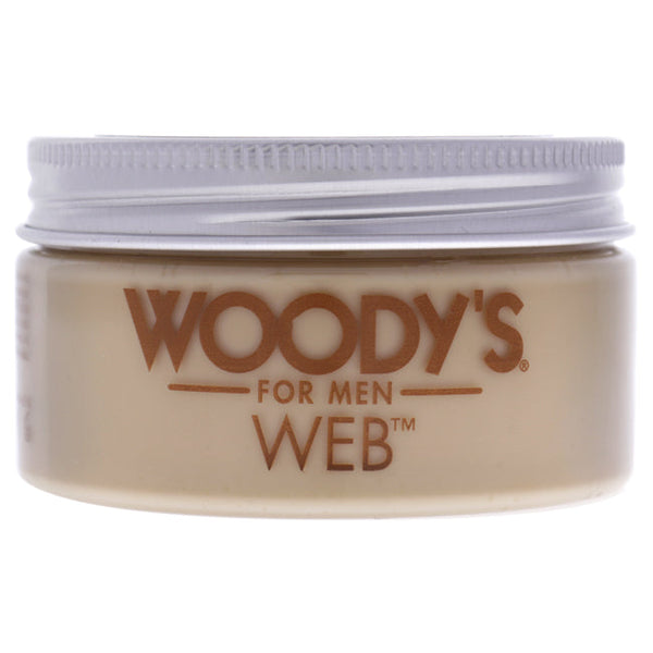 Woodys Web with Matte Finish by Woodys for Men - 3.4 oz Pomade