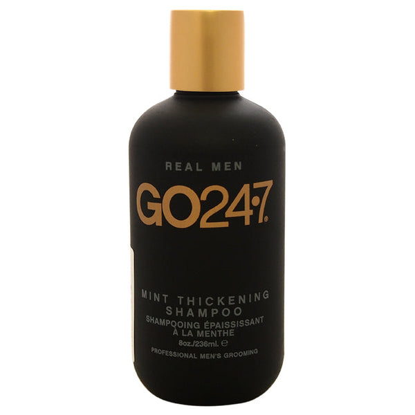 GO247 Real Men Mint Shampoo by GO247 for Men - 8 oz Shampoo