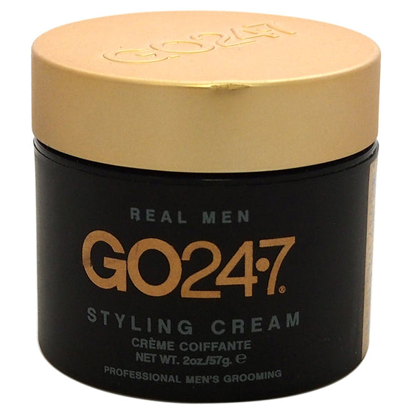 GO247 Real Men Styling Cream by GO247 for Men - 2 oz Cream
