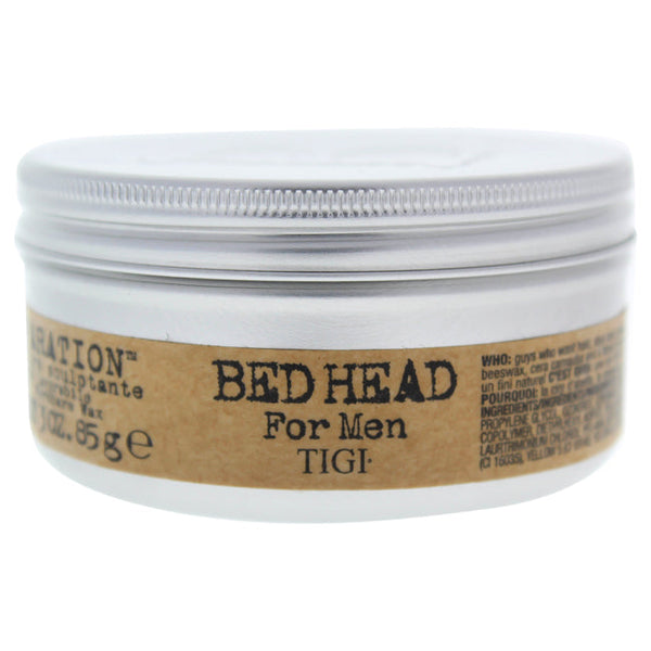 TIGI Bed Head B For Men Matte Separation Workable Wax by TIGI for Men - 3 oz Wax