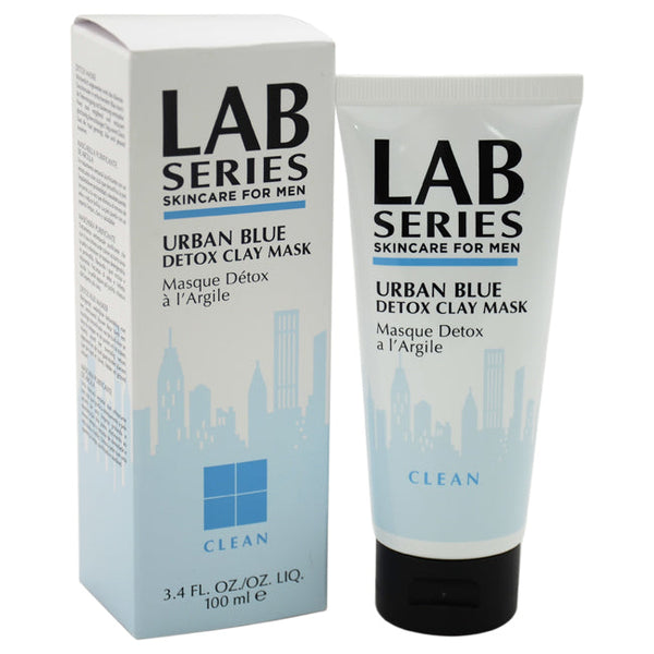Lab Series Urban Blue Detox Clay Mask Clean by Lab Series for Men - 3.4 oz Mask