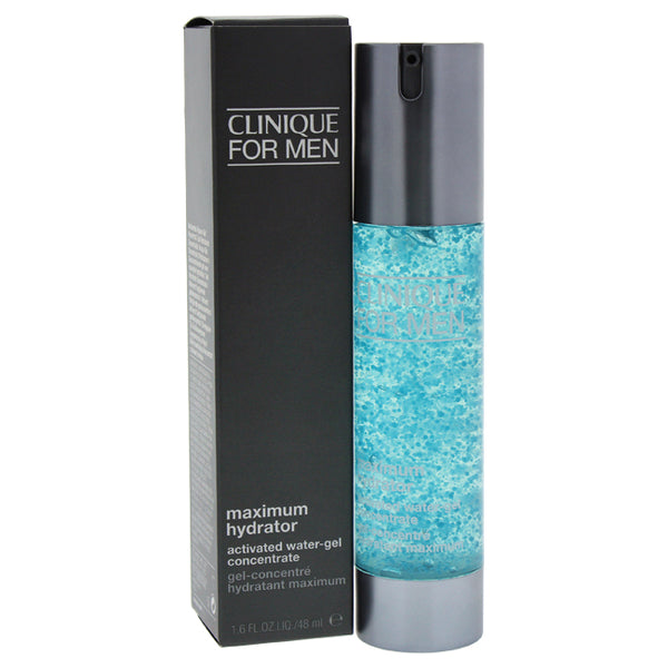 Clinique Maximum Hydrator Activated Water-Gel Concentrate by Clinique for Men - 1.6 oz Treatment